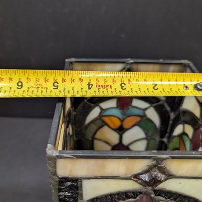 Stained Glass Candle Cover