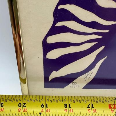 Vintage Mardi Gras New Orleans Art Print – Framed & Numbered