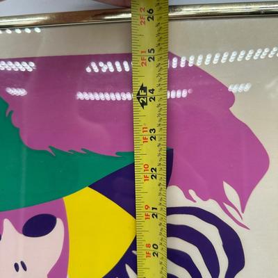 Vintage Mardi Gras New Orleans Art Print – Framed & Numbered