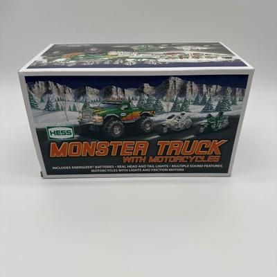 Hess Toy Truck w/ motorcycle