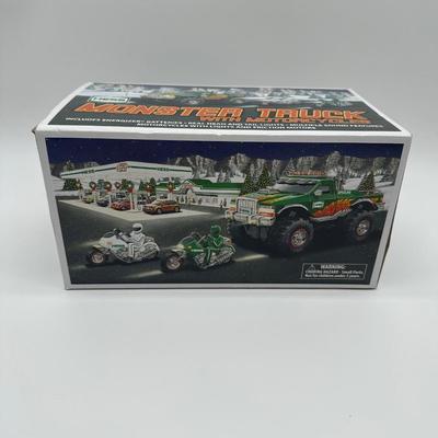 Hess Toy Truck w/ motorcycle