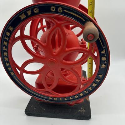 Antique Enterprise Mfg Co Cast Iron Coffee Grinder