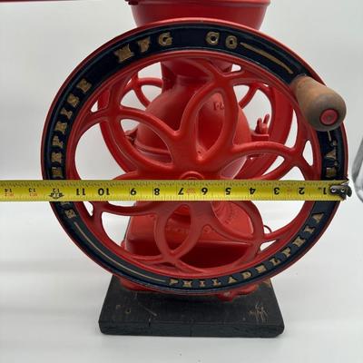 Antique Enterprise Mfg Co Cast Iron Coffee Grinder