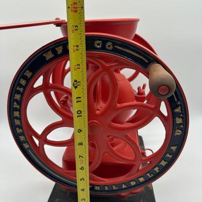 Antique Enterprise Mfg Co Cast Iron Coffee Grinder