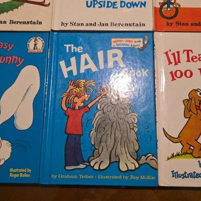 Vintage Beginner Reader Hardcover Book Lot – Berenstain Bears & Bright and Early Classics – Set of 6