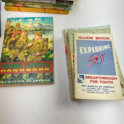 553 Boy Scout Collection Of Books And Mugs