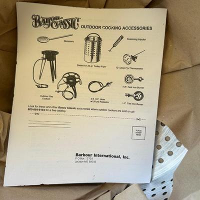 Bayou Classic #1250 12” x 5” Deep Fryer Pot – Outdoor Cooking – In Box