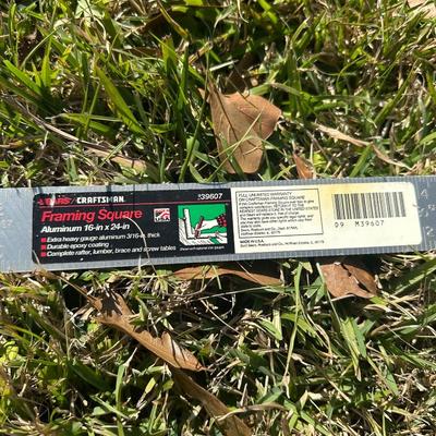 Empire Heavy-Duty Aluminum T-Square & Craftsman Framing Square