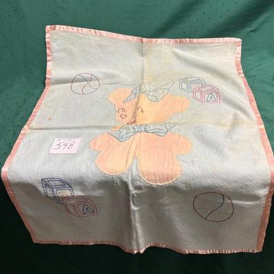 Vintage Baby Blanket