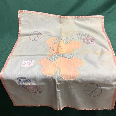 Vintage Baby Blanket