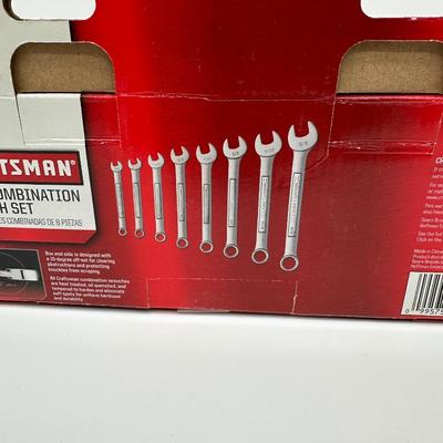 NIB Craftsman 8-Pc SAE Combination Wrench Set – Lifetime Warranty