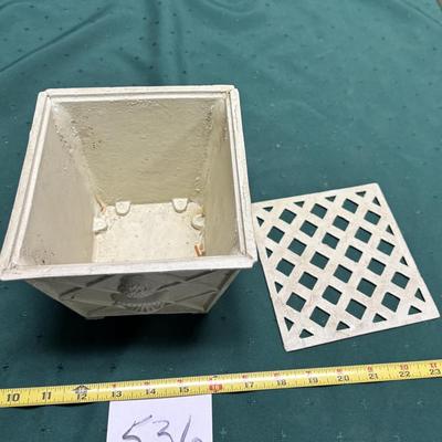 Heavy Metal Flower Container