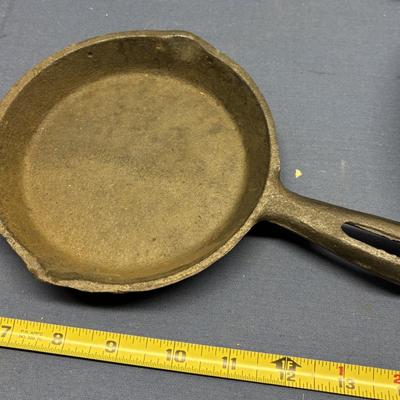 Waffle Iron and Skillet