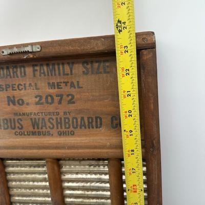 Antique Maid-Rite Washboard – Columbus Washboard Co.