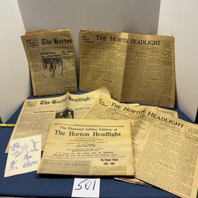 Vintage Horton Headlights