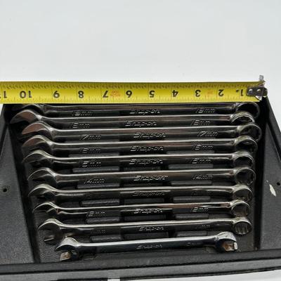 Snap-on Metric Combination Wrench Set 10–19mm