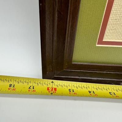 Framed Vintage Needlepoint “Golden Harvest” Citrus Art – Fowler Bros Citrus, Louisiana