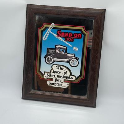 1920 Vintage-Style Advertising Wall Mirror / Art – “The Choice of Better Mechanics”