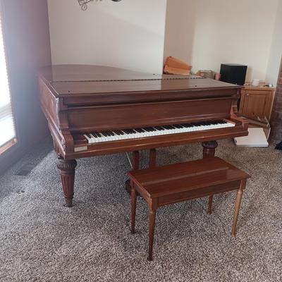 BEAUTIFUL SMITH & NIXON ANTIQUE GRAND PIANO IN EXCELLENT CONDITION (READ DESCRIPTION)