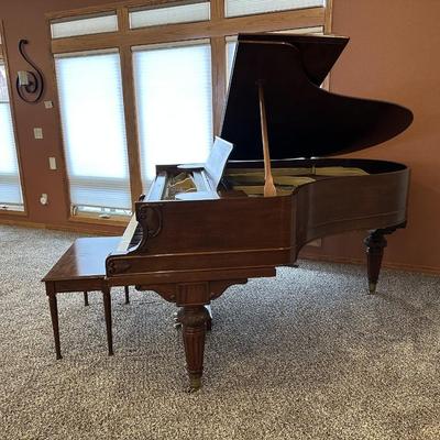 BEAUTIFUL SMITH & NIXON ANTIQUE GRAND PIANO IN EXCELLENT CONDITION (READ DESCRIPTION)