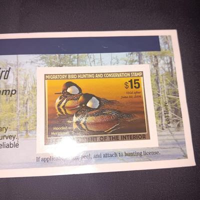 2005-2006 & 2020 -2021 US FISH & WILDLIFE MIGRATORY BIRD HUNTING AND CONSERVATION STAMPS