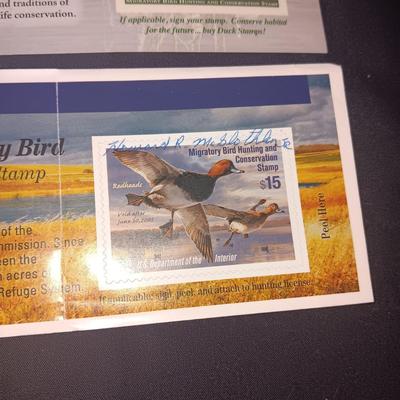 2019-2020 & 2004-2005 US FISH & WILDLIFE MIGRATORY BIRD HUNTING AND CONSERVATION STAMPS