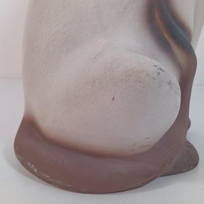 LOT 23: MCM Freeman McFarlin Siamese Cat Statue with Bandwagon Inc Cat Coasters & More