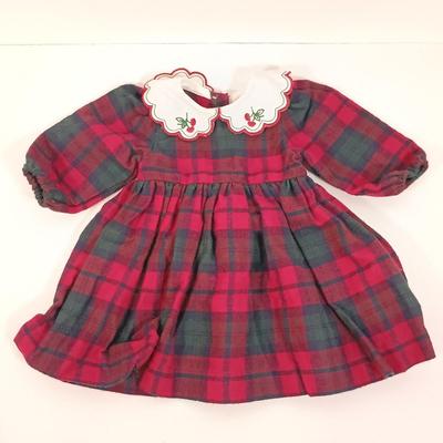 LOT 26: American Girl's Samantha's Winter Story Cloak, Hat and Muff with Therese Doll Dress and Bloomers