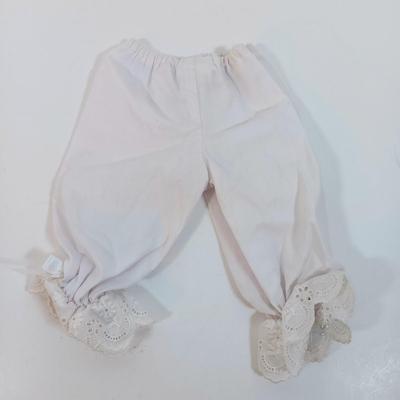 LOT 26: American Girl's Samantha's Winter Story Cloak, Hat and Muff with Therese Doll Dress and Bloomers