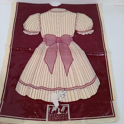 LOT 27: American Girl Molly's School Story Dress and Samantha's Summer Story Dress with Dollie & Me Dress