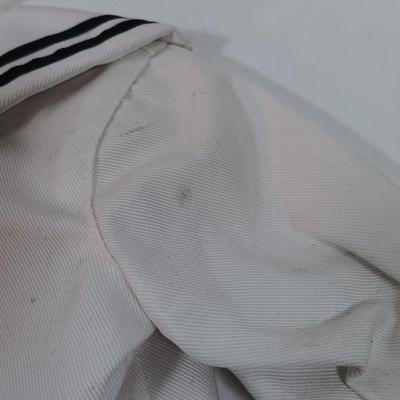 LOT 27: American Girl Molly's School Story Dress and Samantha's Summer Story Dress with Dollie & Me Dress