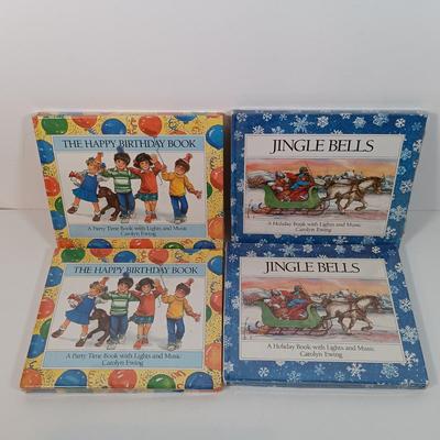 LOT 31: Vintage Playmobil Nativity and Wise Kings with NIS Carolyn Ewing Books & Bob the Builder Christmas Book