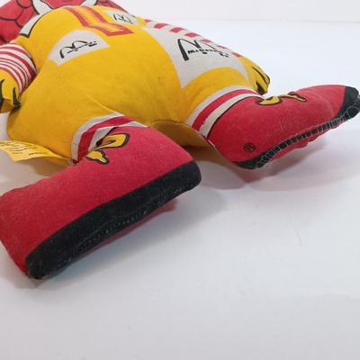 LOT 32: Vintage 1970s Ronald McDonald and Hamburgler Dolls