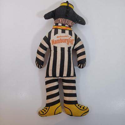 LOT 32: Vintage 1970s Ronald McDonald and Hamburgler Dolls