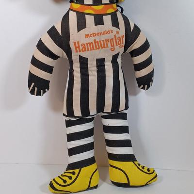 LOT 32: Vintage 1970s Ronald McDonald and Hamburgler Dolls