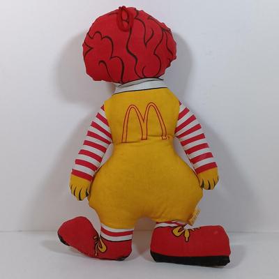 LOT 32: Vintage 1970s Ronald McDonald and Hamburgler Dolls
