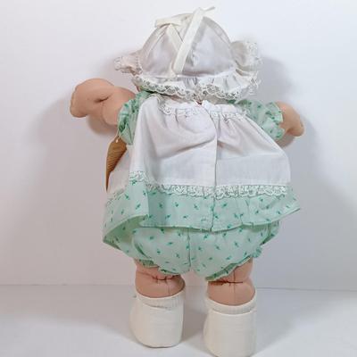 LOT 34: Vintage Cabbage Patch Preemie Doll, Webkinz Plush, Russ Bear & Bialosky Bear