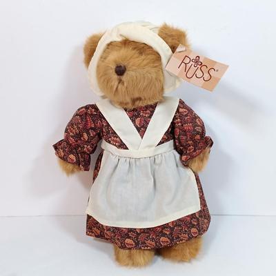 LOT 34: Vintage Cabbage Patch Preemie Doll, Webkinz Plush, Russ Bear & Bialosky Bear