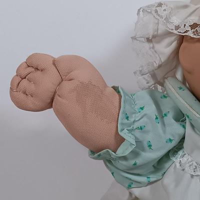 LOT 34: Vintage Cabbage Patch Preemie Doll, Webkinz Plush, Russ Bear & Bialosky Bear