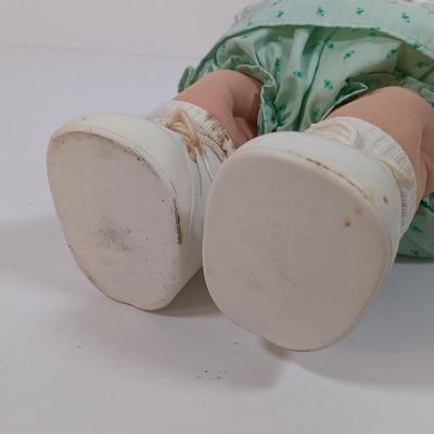 LOT 34: Vintage Cabbage Patch Preemie Doll, Webkinz Plush, Russ Bear & Bialosky Bear