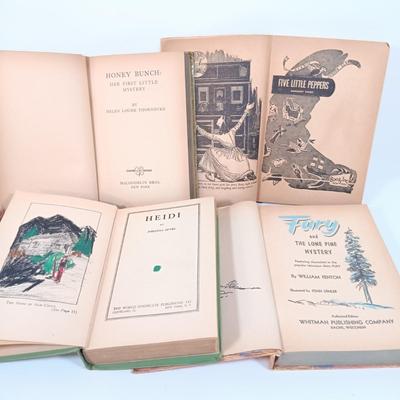 LOT 35: Vintage Novels and Children's Books
