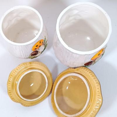 LOT 44: Sears 1978 Merry Mushroom Jars, Ateco Icing Set, Wear Ever Cookie Gun & Moulinex Julienne