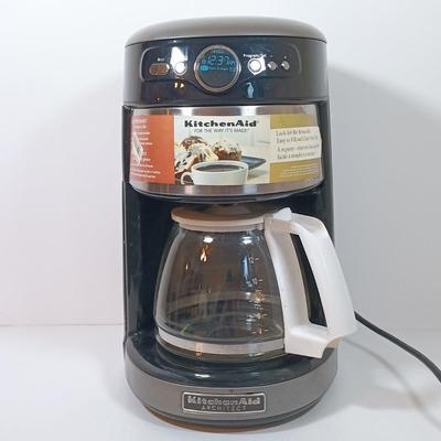 LOT 45: New/Old Stock OXO Batter Dispenser, Krups Egg Express, Cuisinart Smart Stick Hand Blender with KitchenAid Architect Coffee Maker