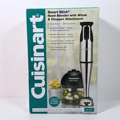 LOT 45: New/Old Stock OXO Batter Dispenser, Krups Egg Express, Cuisinart Smart Stick Hand Blender with KitchenAid Architect Coffee Maker