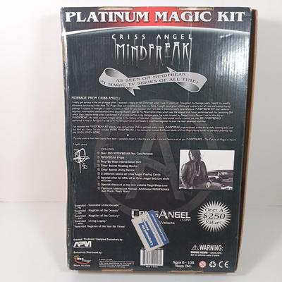 LOT 46: Lego Architecture Eiffel Tower, Criss Angel Mind Freak Platinum Magic Kit, Horse-Opoly & 550 Pc The Alchemist Puzzle