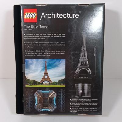 LOT 46: Lego Architecture Eiffel Tower, Criss Angel Mind Freak Platinum Magic Kit, Horse-Opoly & 550 Pc The Alchemist Puzzle