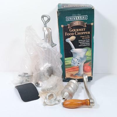 LOT 47: Vintage Kitchen - Barnyard Cookie Cutters, The Incredible Ice Cream Machine, Moulimex Julienne & More