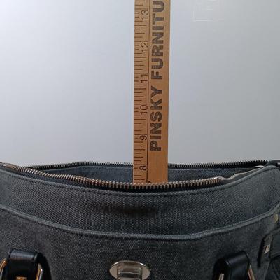 LOT 49: Ed Hardy Love Kills Slowly Shoulder Bag with Las Vegas Embroidered Purse