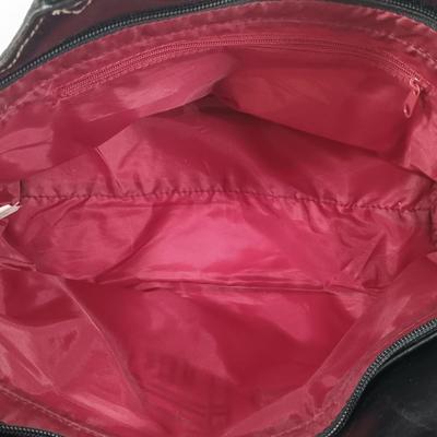 LOT 49: Ed Hardy Love Kills Slowly Shoulder Bag with Las Vegas Embroidered Purse