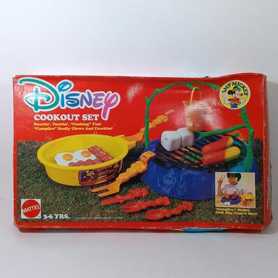 LOT 51: George Washburn Lyon LLAG1 Little Lion Children's Guitar, Camp Mickey Cookout Set, Planes Board Books & More